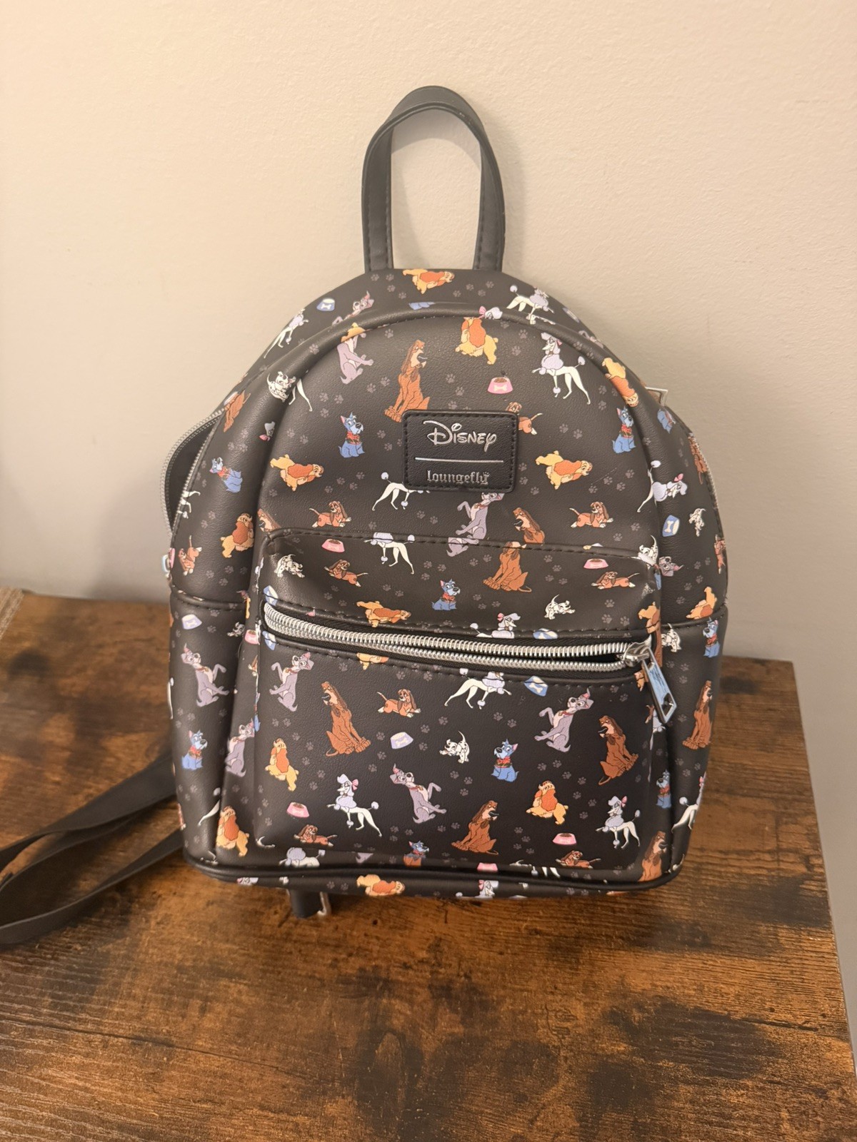 Loungefly Disney Dogs Mini Backpack Lady Tramp Jock Trusty Copper 101 Dalmatians