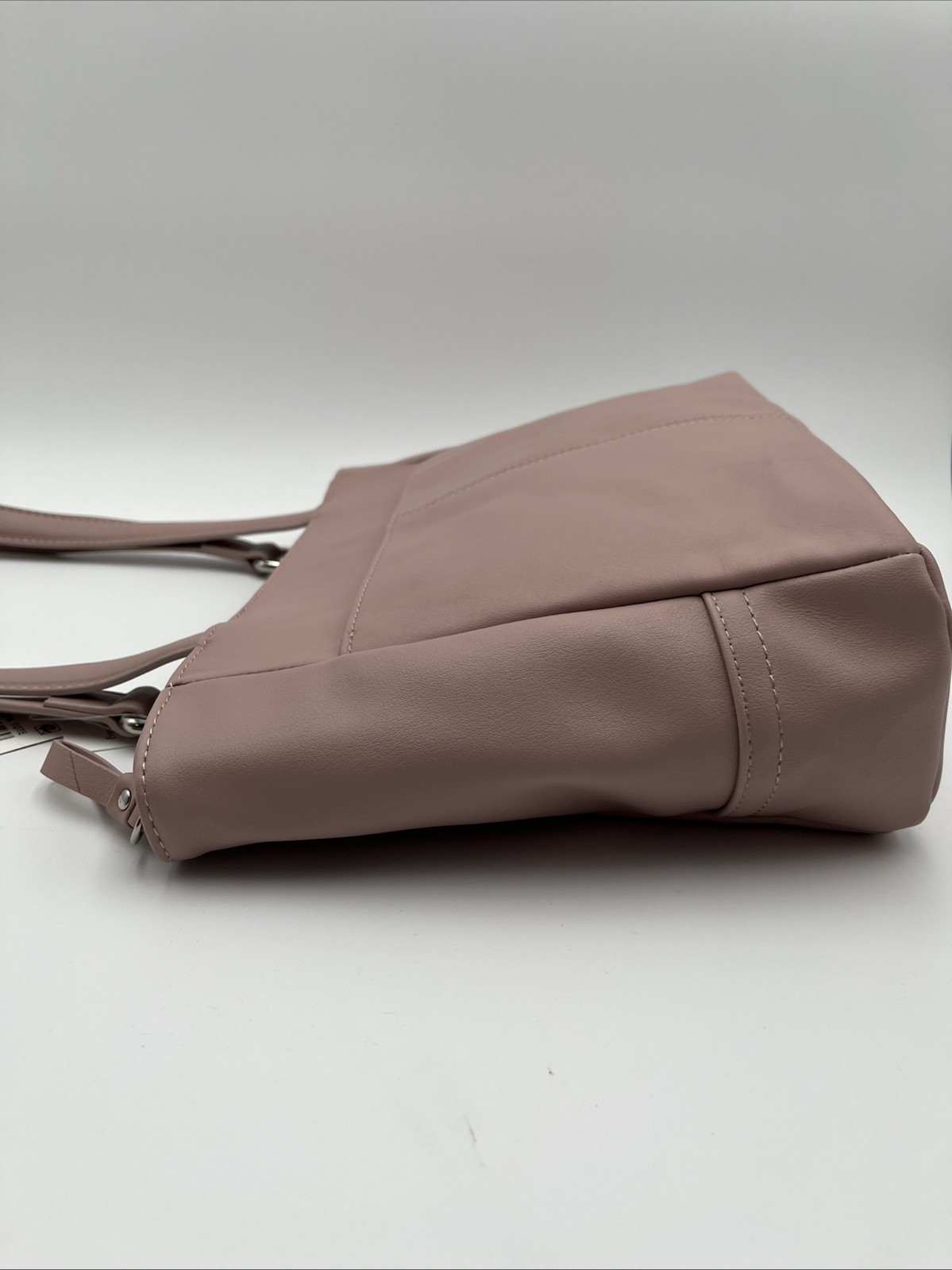 Giani Bernini Nappa Leather Tote Bag Rose Pink Medium Shoulder Bag