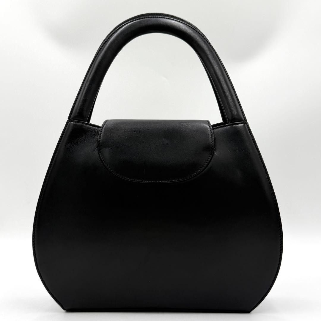 Cartier Panthere Tote Bag Black & Red Leather Gold Hardware with Guarantee Card