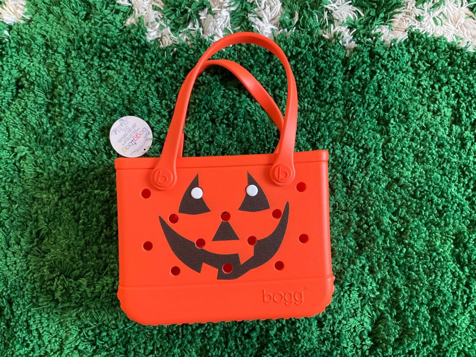 Tiny Tote Bitty Bogg Bag Bogg o’ Lantern
