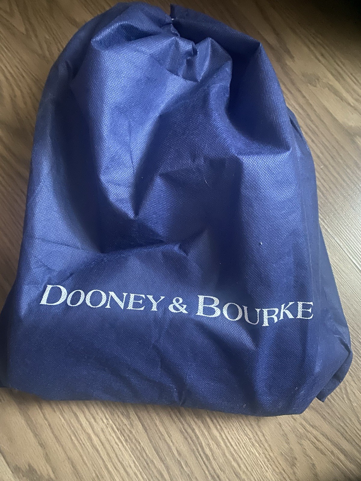 Dooney & Bourke Pebbled Zip Shoulder Bag Brown/Tan Gold Hardware Dust Bag