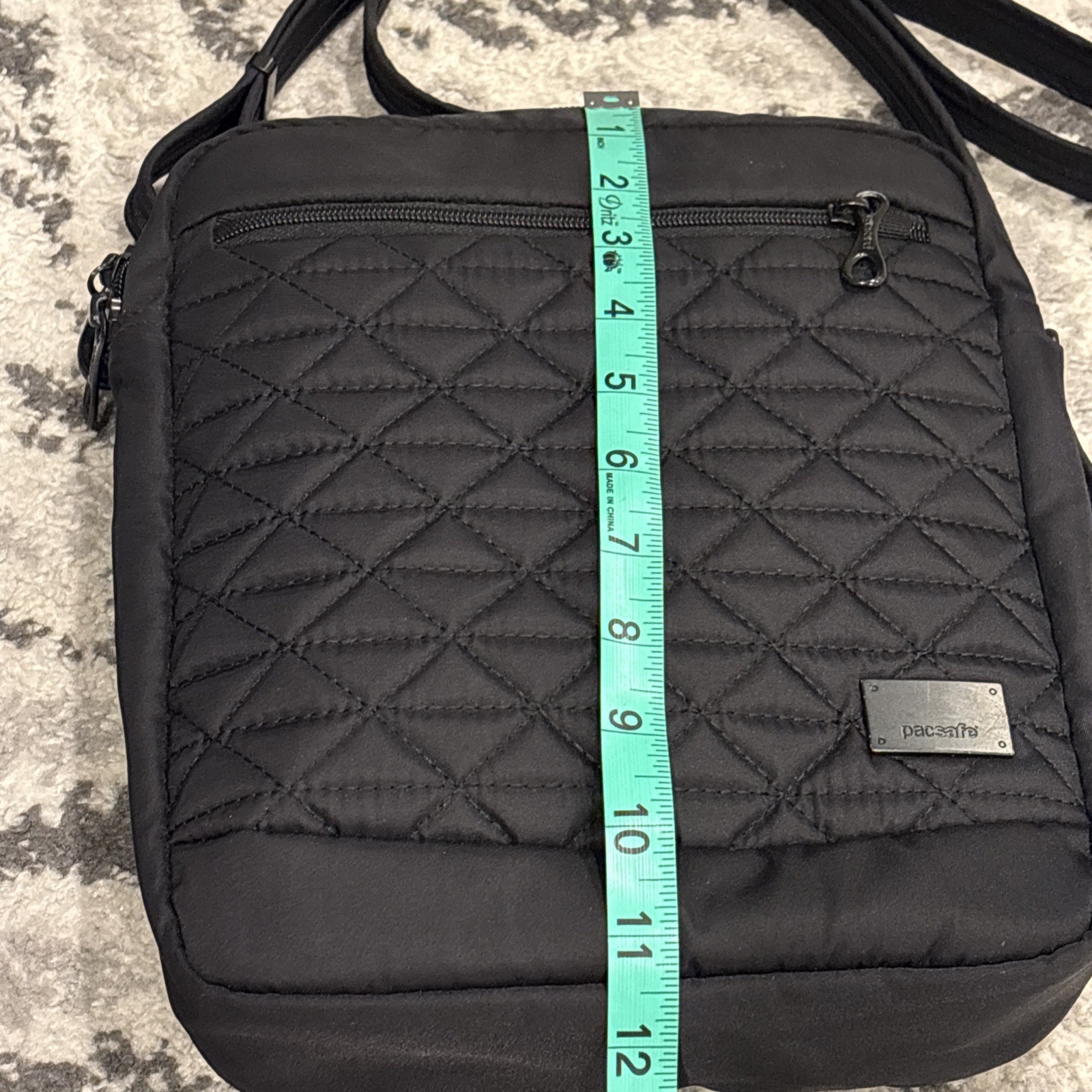 PACSAFE Citysafe TravelSmith Special Edition Crossbody Bag Purse Anti-Theft Blak