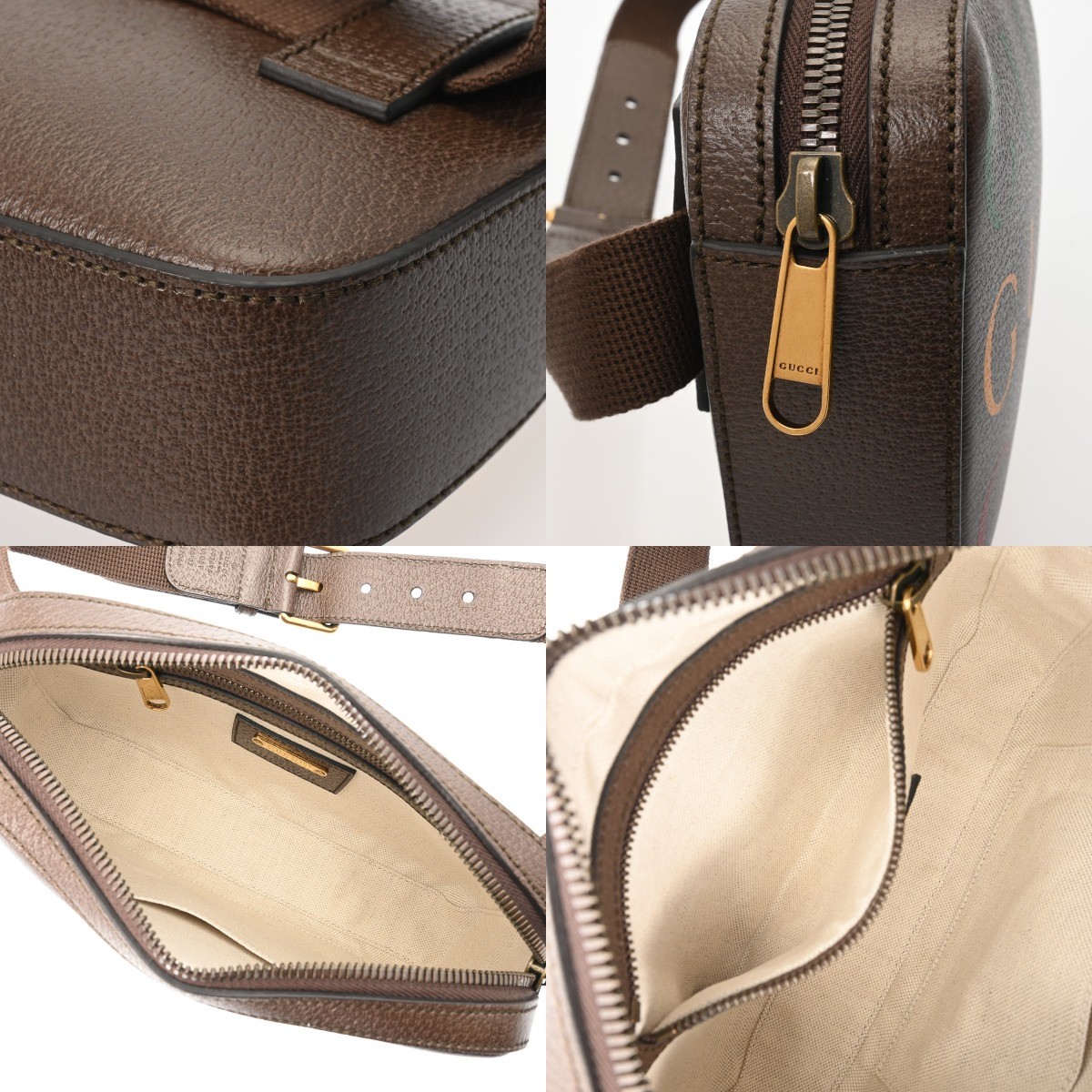 Gucci 602695 Handbag Brown #WB3034