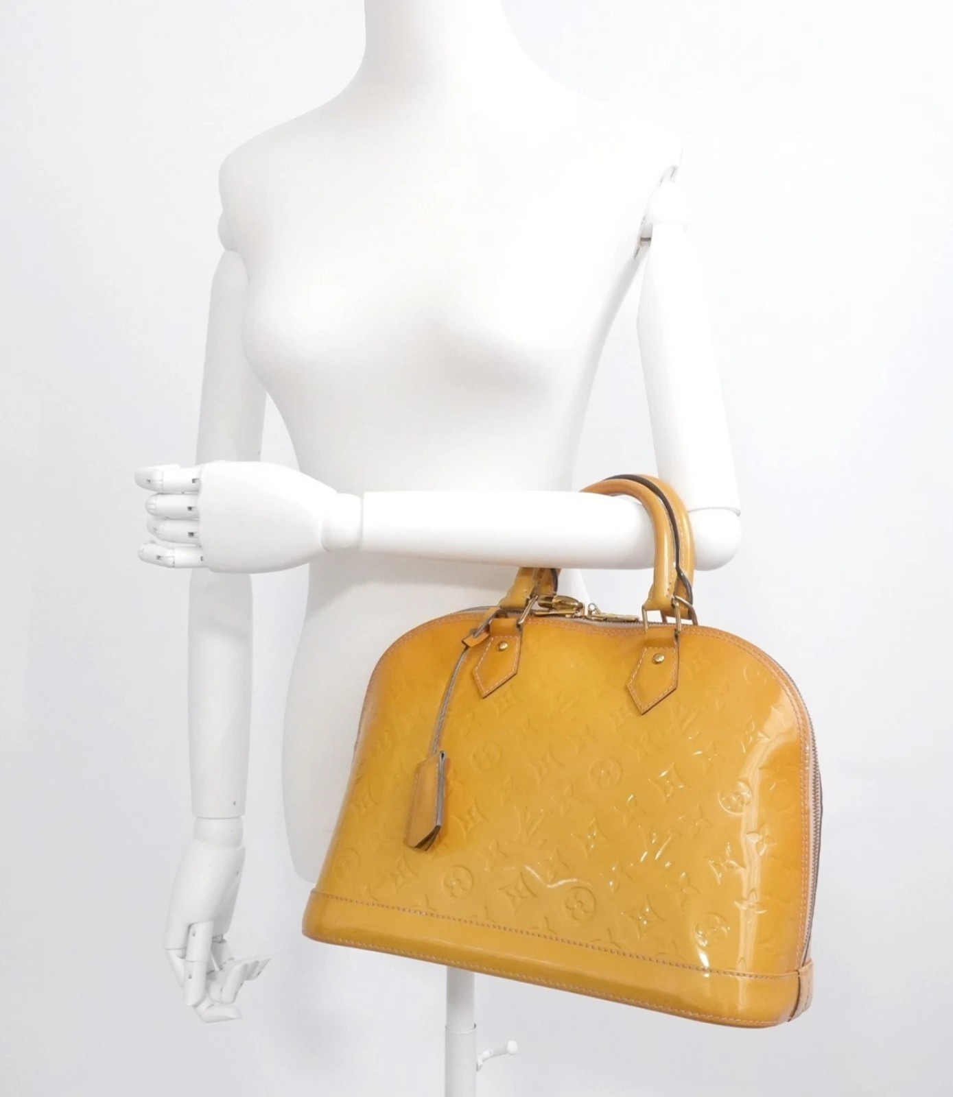 Louis Vuitton LV Monogram Vernis Alma PM Handbag FL4133 Authenticated by eBay