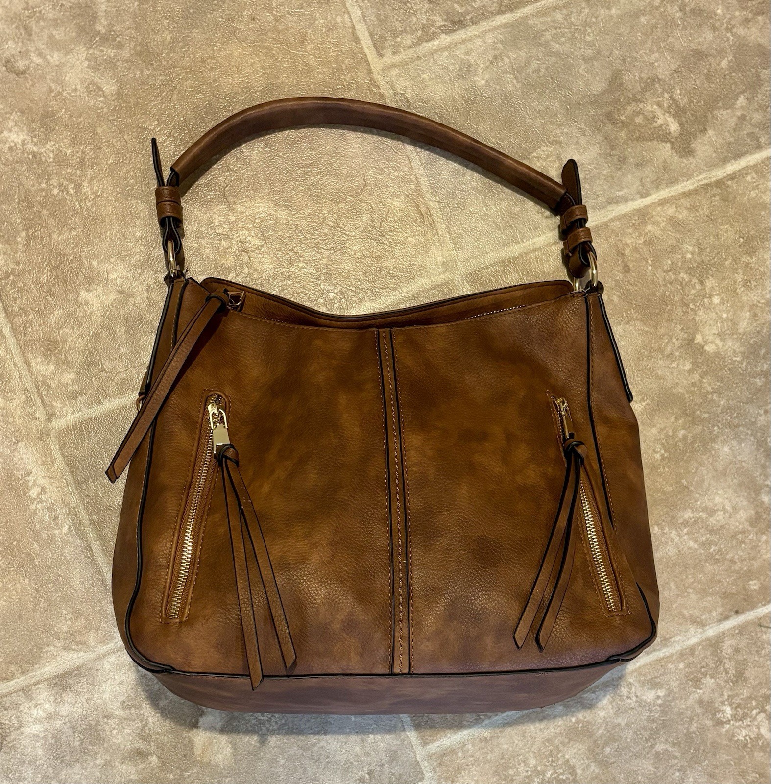 Lapsting Hobo Shoulder Bag Handbag Purse Womens Boho Vegan Leather