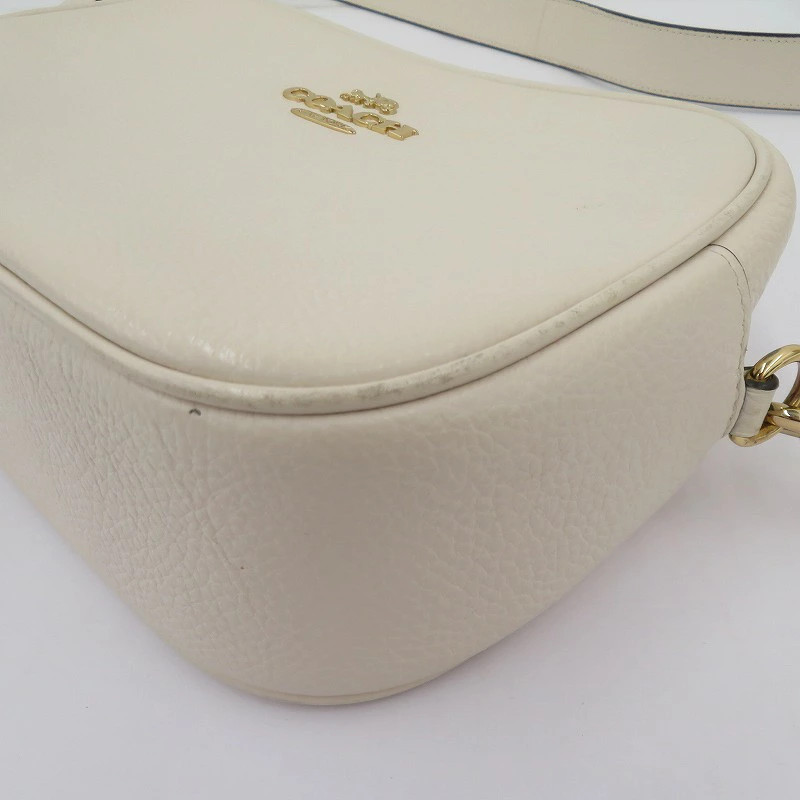 Used COACH Jamie Camera Bag Shoulder Bag H2266 CA207 Ivory Seto Ohashi from JAPA