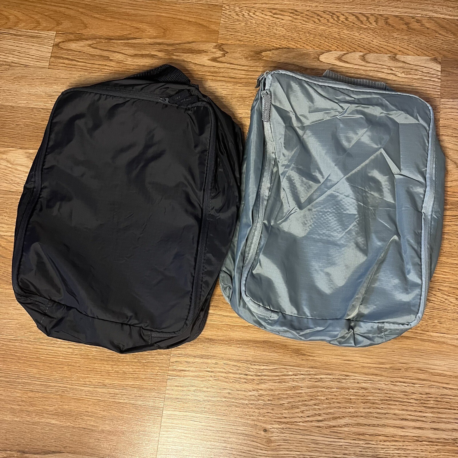 Miniso Minigo Bag Black Slate Size Medium Zip Mesh 14in x 10in