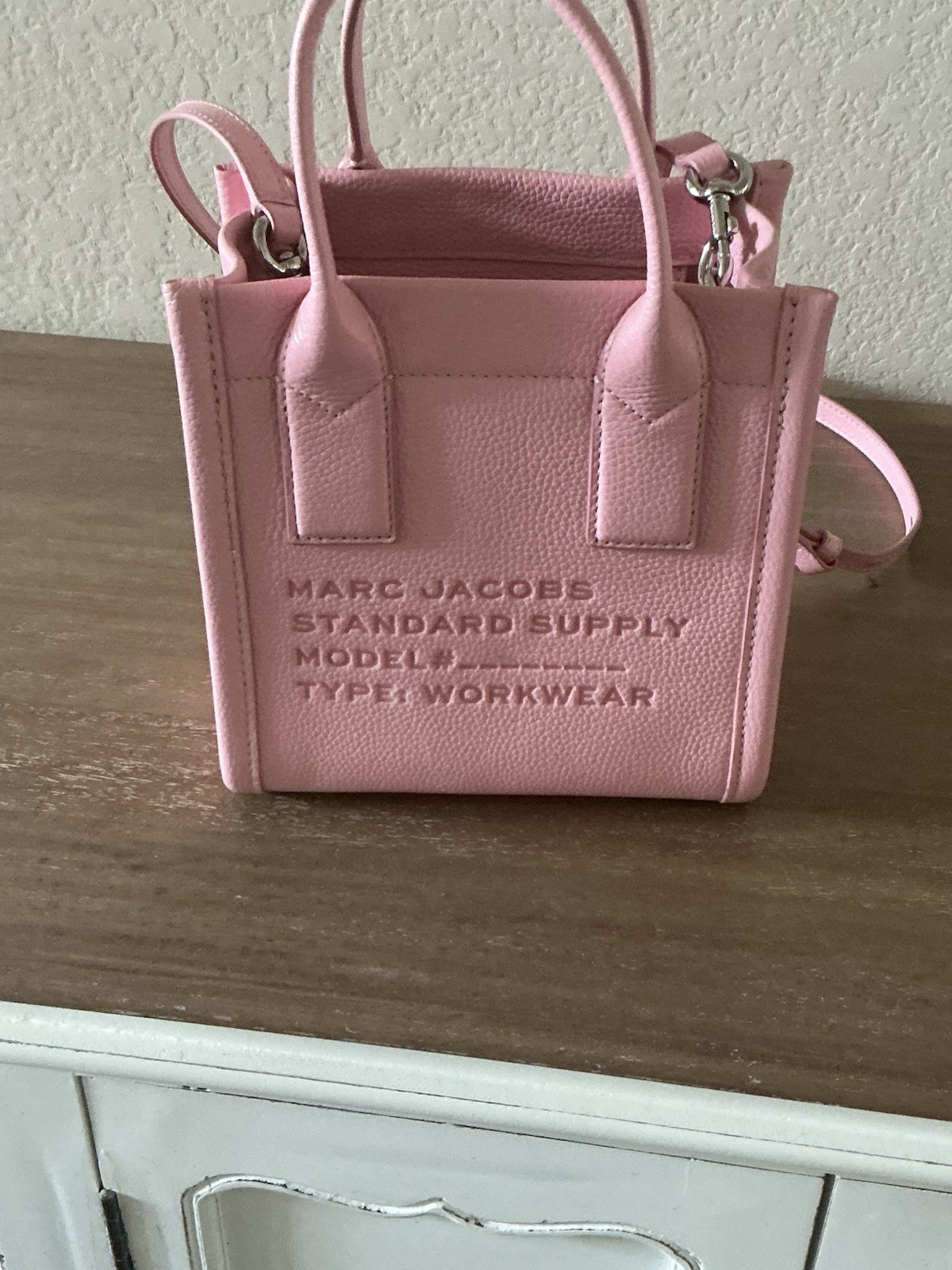 Marc Jacobs ‘Standard Supply’ Leather Shoulder Bag, Workwear, Small – Bubblegum