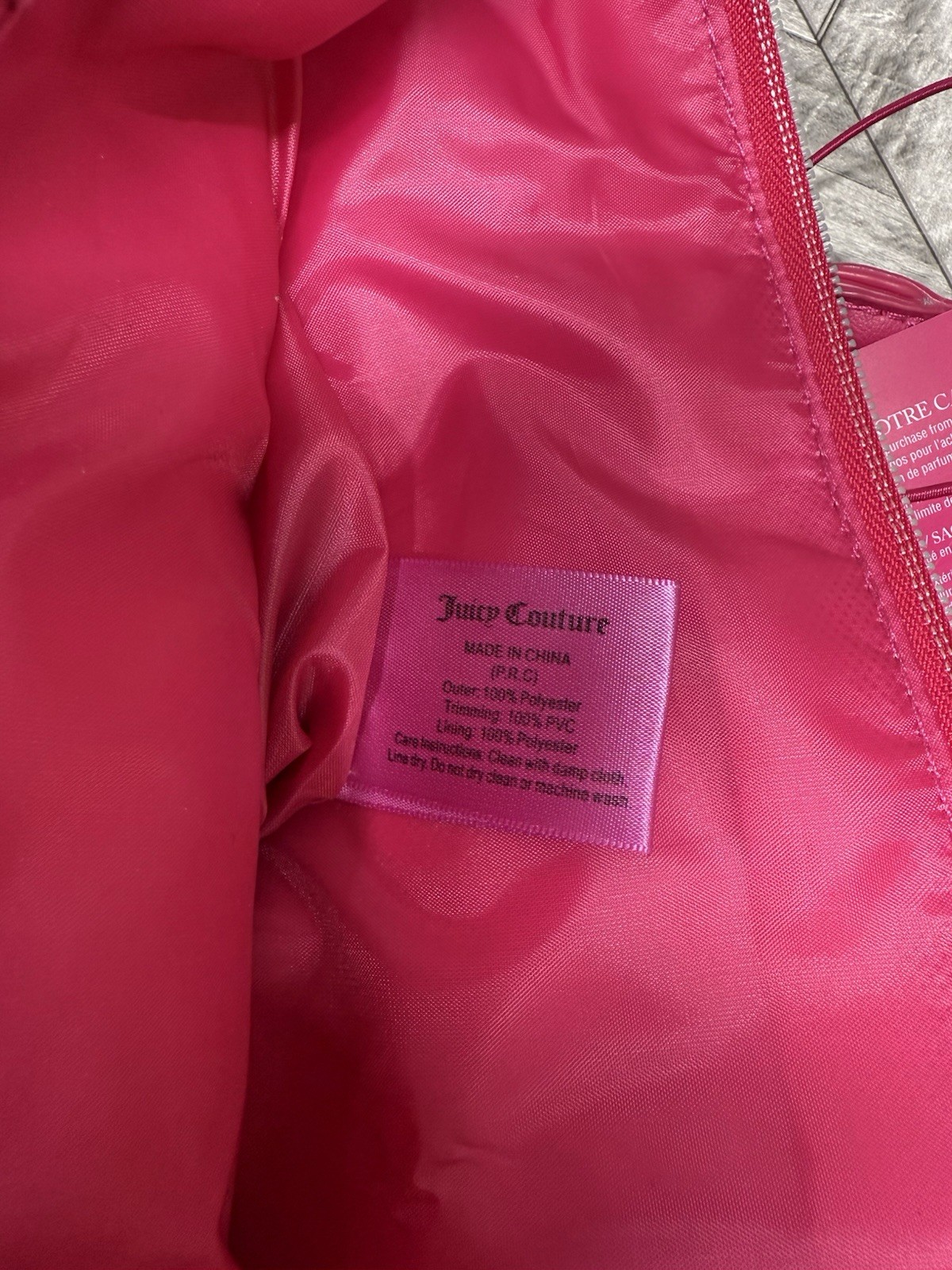 Juicy Couture Pink Bow Convertible Tote Bag Backpack Fairycore
