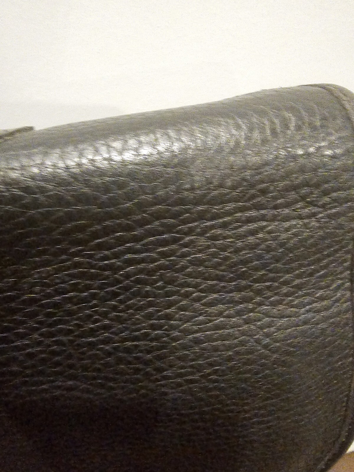 Vintage Black Hartman Pebble Leather Breifcase Bag