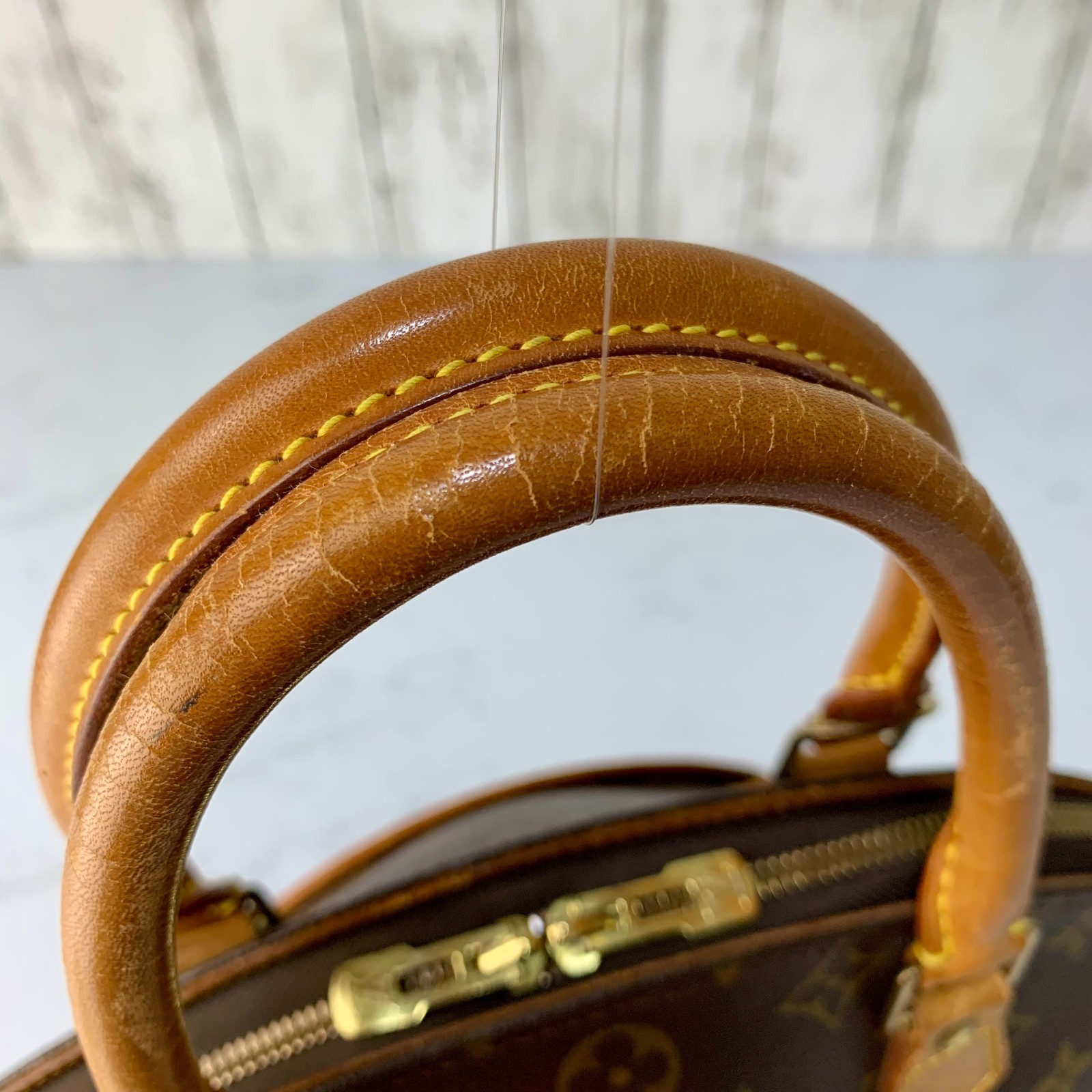 LOUIS VUITTON Ellipse MM Monogram Leather Handbag M51126 Authentic【Condition:A】