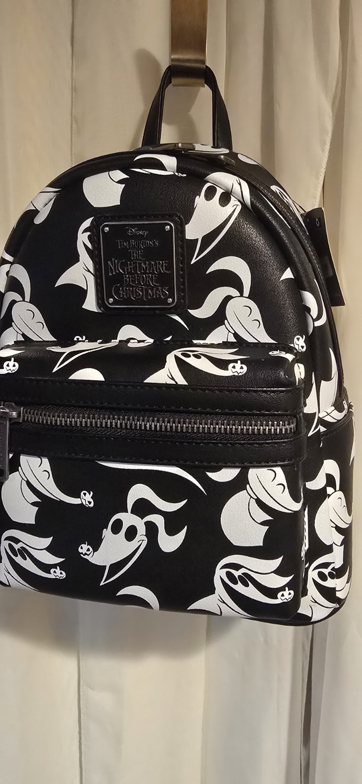 Zero All Over Print Nightmare Before Christmas Loungefly Mini Backpack NWT