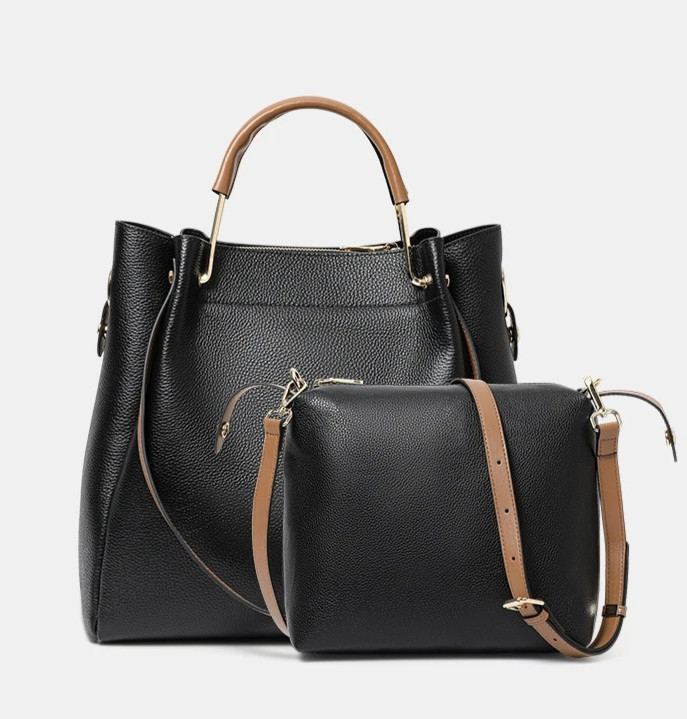 Genuine Cowhide Leather Tote Bag Women Large Shoulder Bag Handbag purse