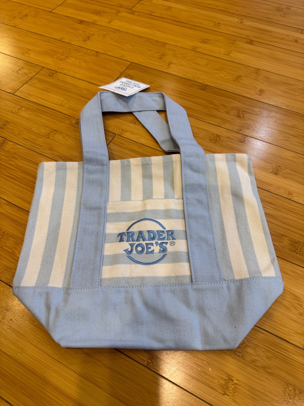 2026 summer trader joes mini tote bag