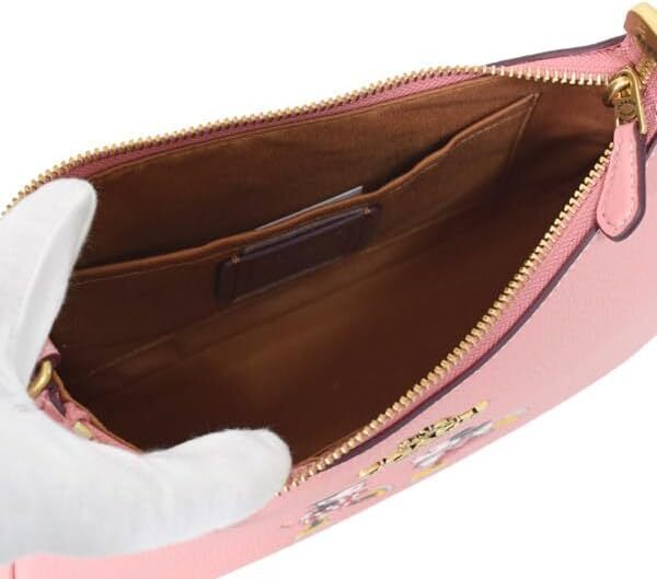 [Coach] x Disney Teri Shoulder Bag / Ice Skating Motif CM858 B4OFE Light Blush
