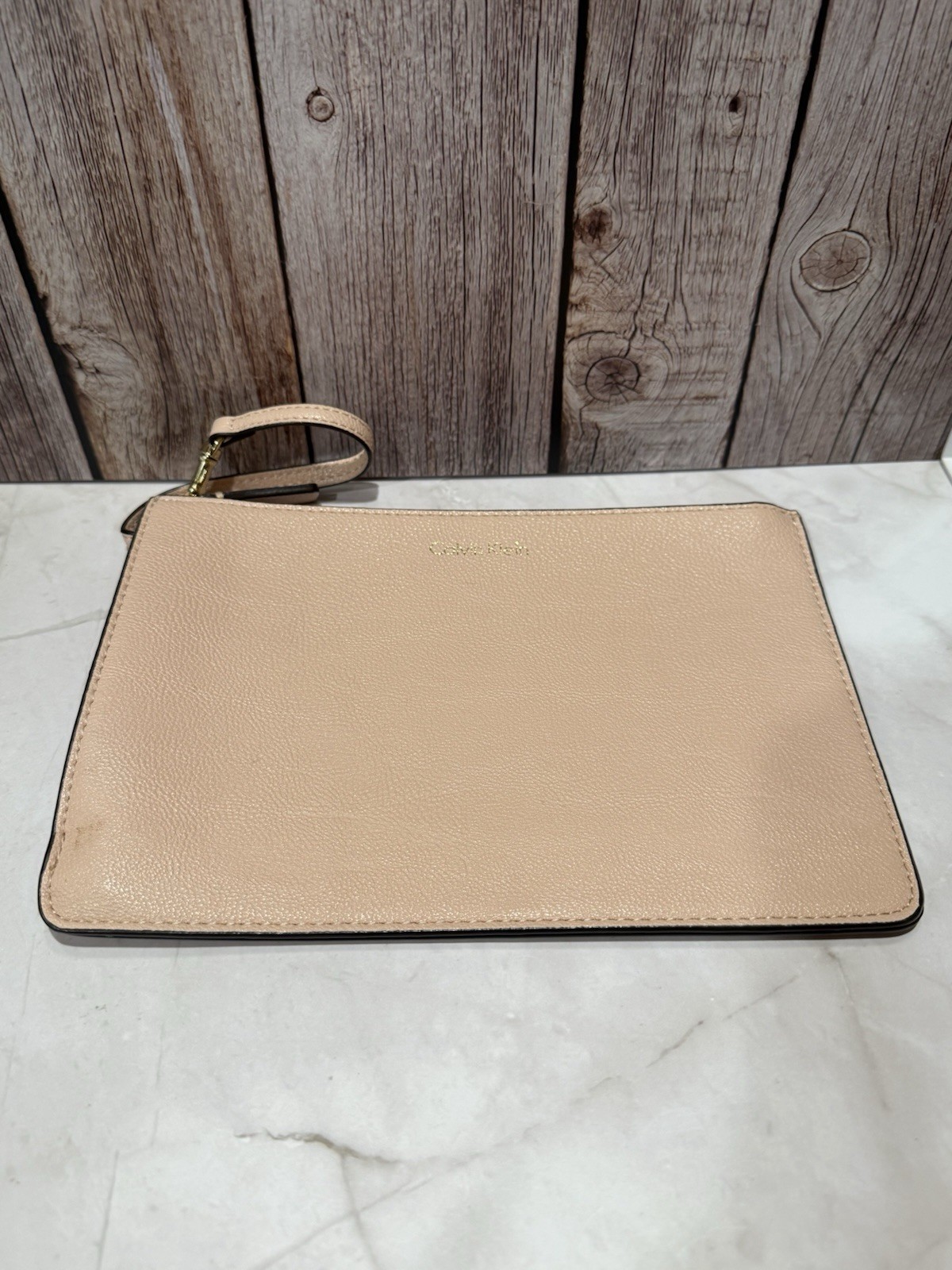 Calvin Klein Louise Saffiano Leather