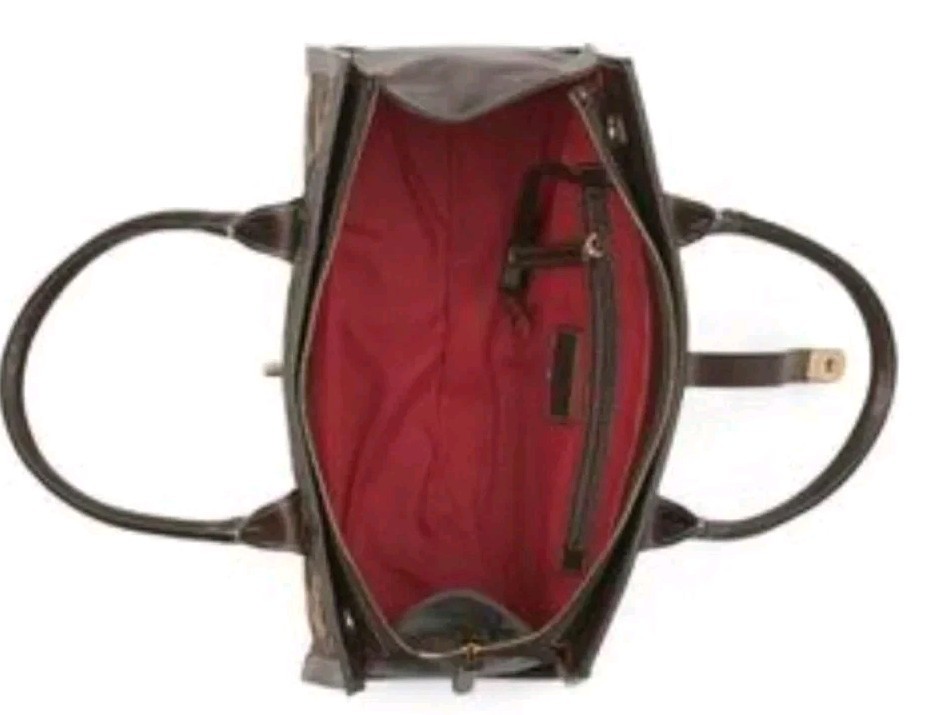 🌞CAVALCANTI ITALIAN DESIGNER LEOPARD BROWN HAIRCALF SATCHEL SHOULDER BAG🌺NWT!