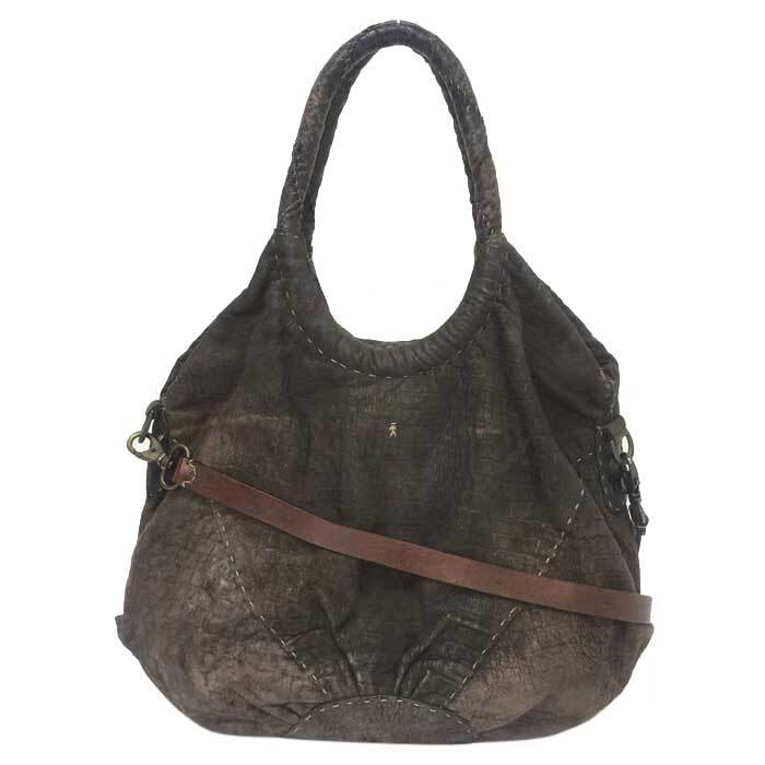 HENRY BEGUELIN 2-Way Shoulder Bag Brown [Used]