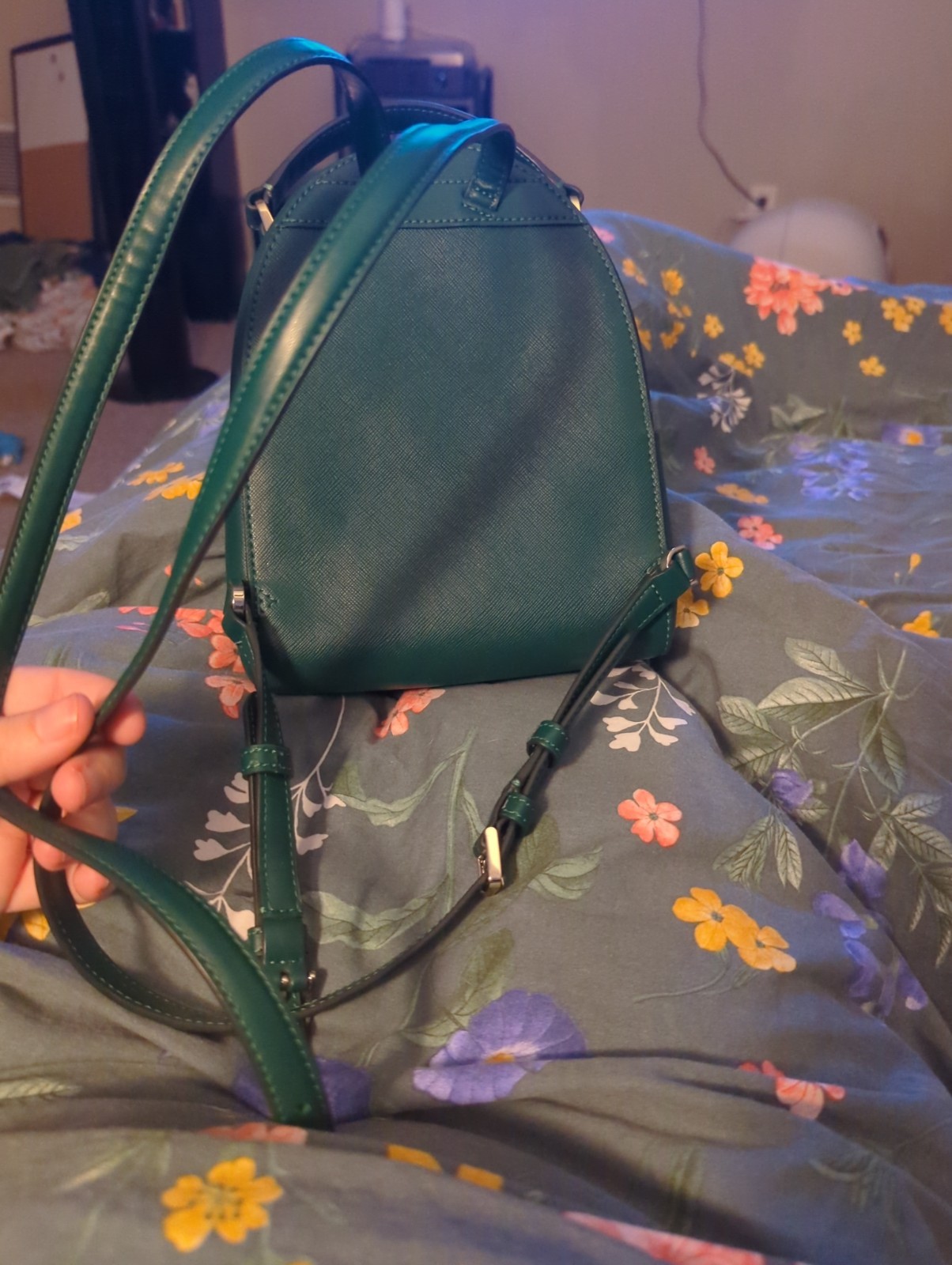 Kate Spade Mini Dark Green Backpack