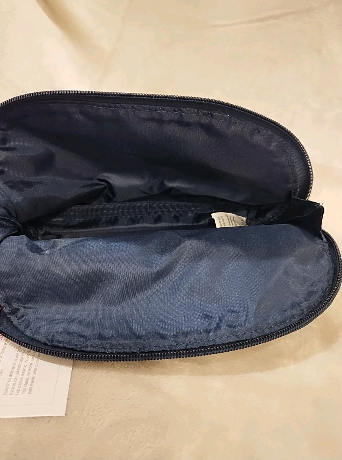 New X2 Thirty-One 31 Half Moon Cosmetic Pouch – Full Circle Weave Pattern
