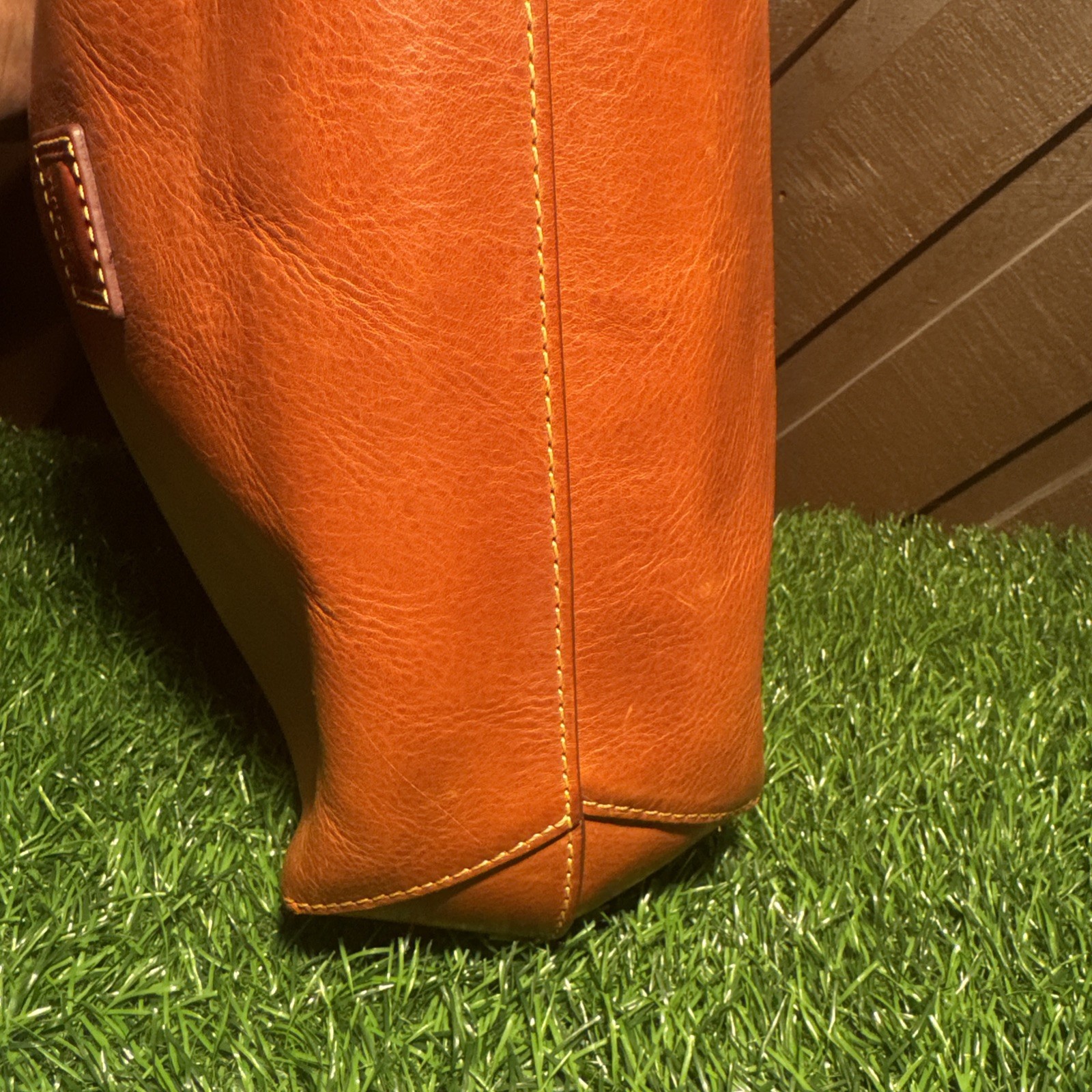 Dooney & Bourke Florentine Twist Strap Hobo Chestnut $438