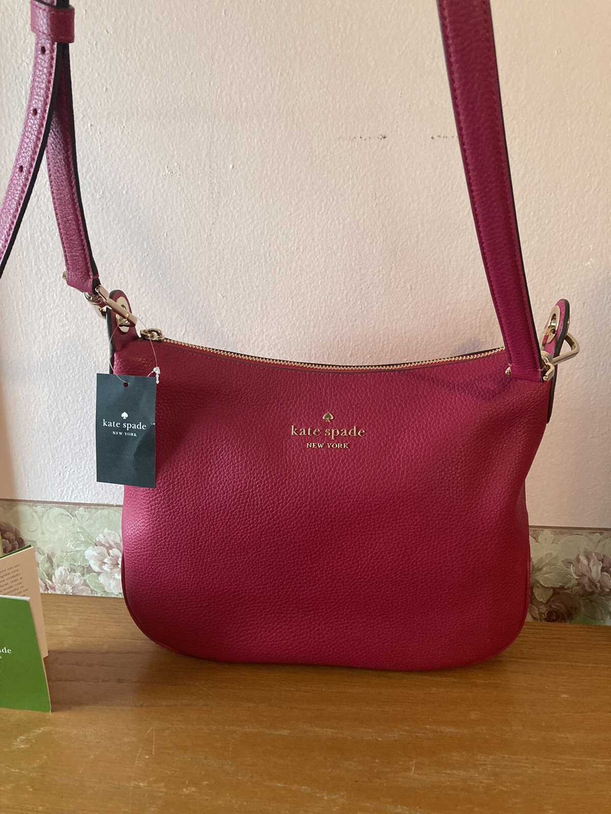 Kate Spade Rosie Renaissance Pebbled Leather Purse K5807￼