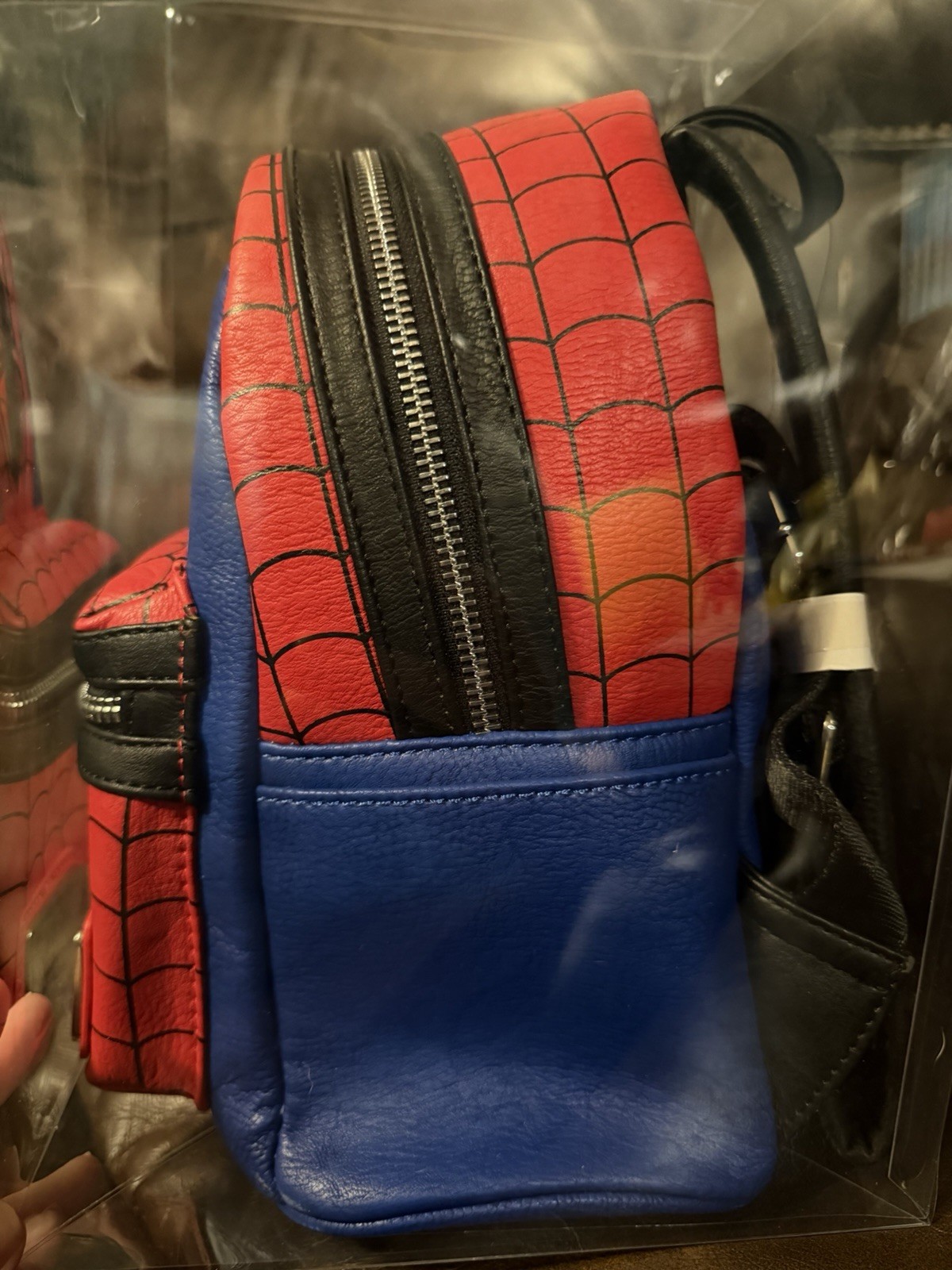 Loungefly Marvel Spider-Man OG Heart Logo Mini Backpack NWT Rare Retired