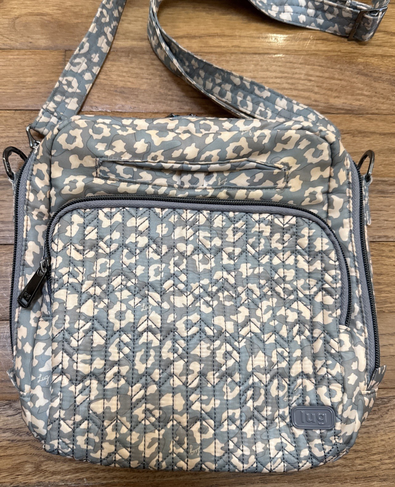 Ranger Lug Camouflage Tan Crossbody Shoulder Bag Purse