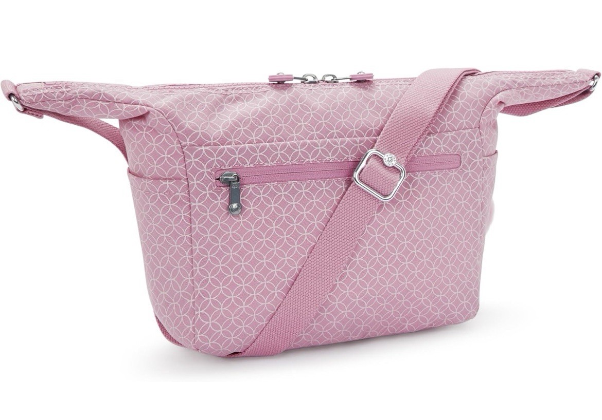 NWT KIPLING KIB4W5 ERICA EUROPA S MEDIUM MYSTIC LATTICE PRINT CROSSBODY Handbag