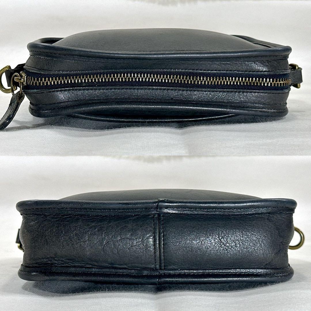 Excellent condition Old Coach 2way shoulder bag clutch bag black crossbody