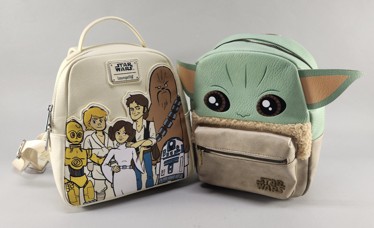 Loungefly Star Wars Mini Backpacks stylish, and fun!