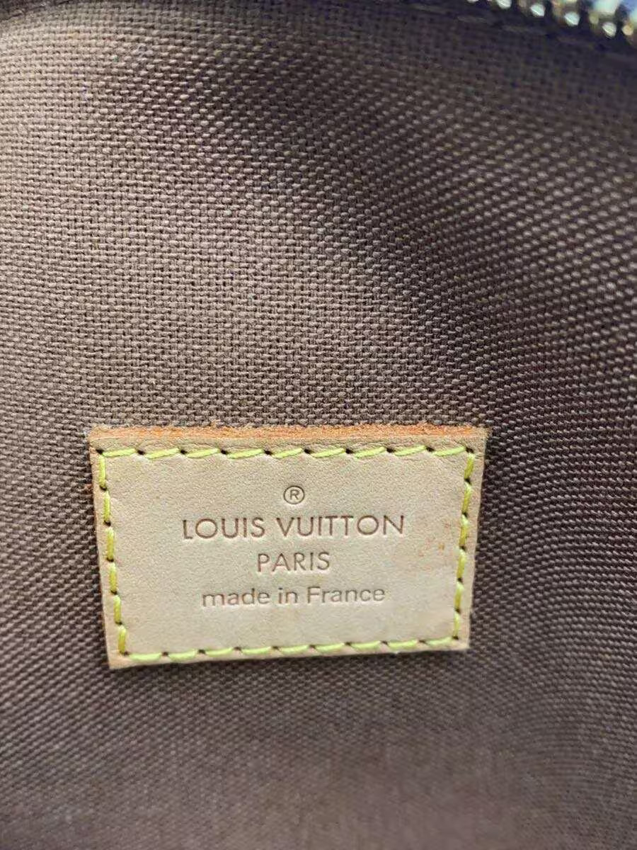 Louis Vuitton Lockit M40102 Handbag Monogram Leather Camel Unisex #SSB5494