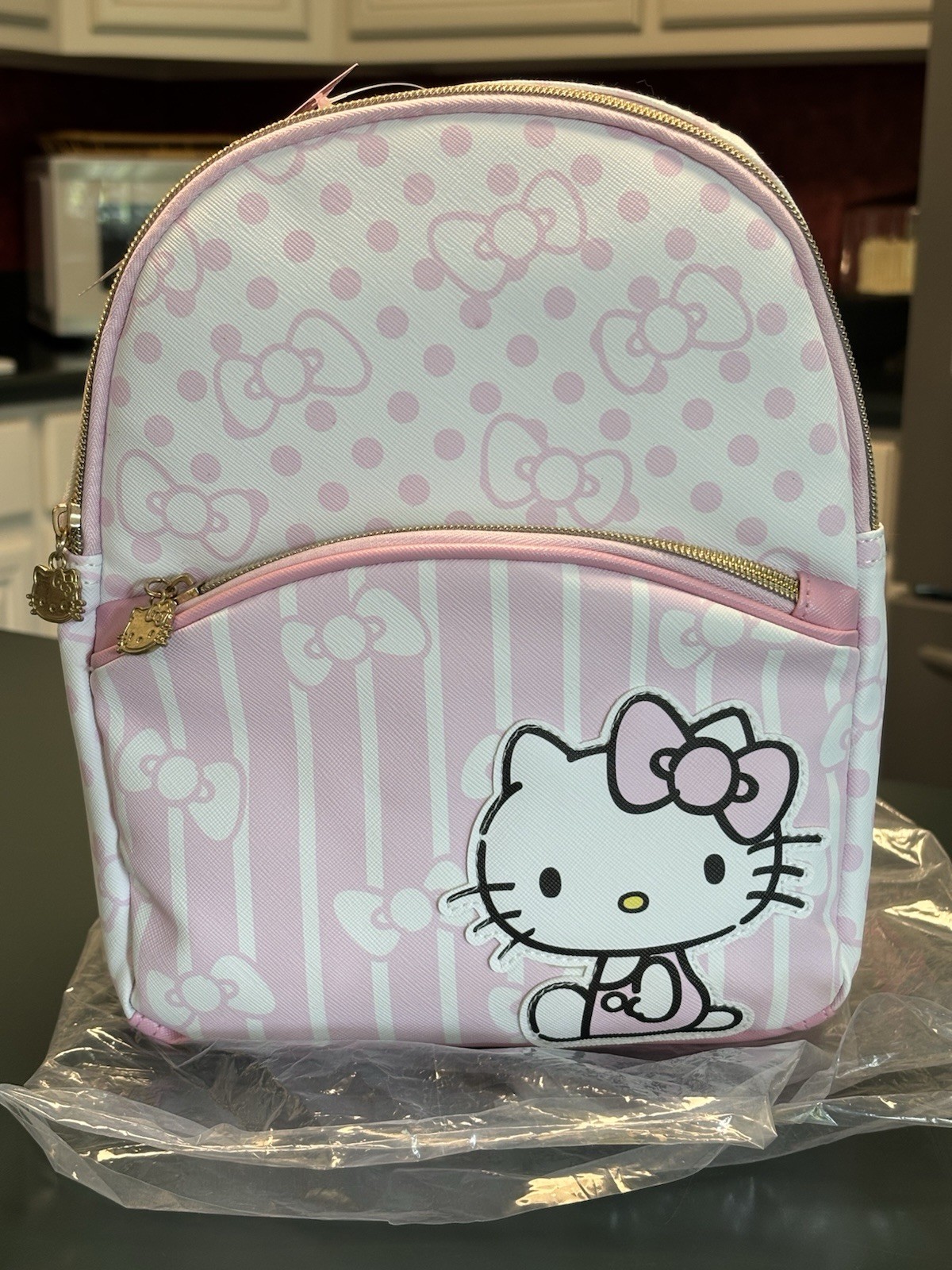 Sanrio Hello Kitty Mini Backpack Kids & Adults 10″ Pink Fast Forward Never Used