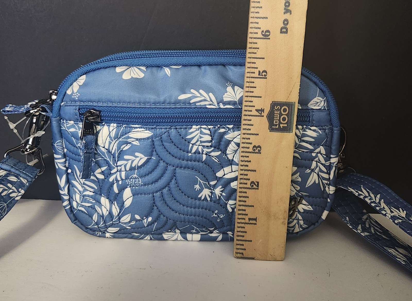 Lug “Super Coupe” Convertible Crossbody Purse.