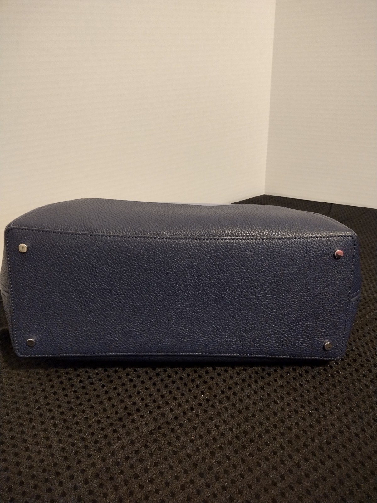 Kate Spade New York Blue/Black Colorblock Shoulder Bag, Zip, Lined, Pockets