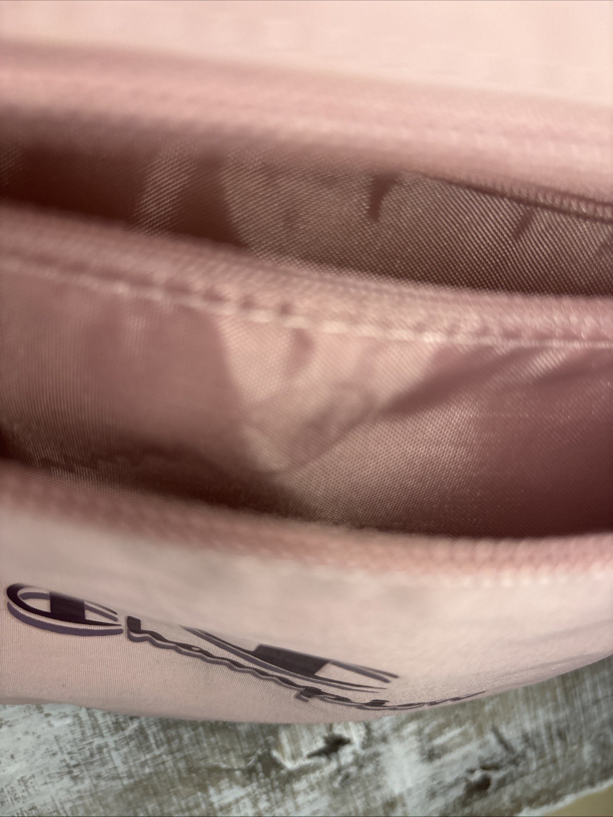 NWT Champion Light PinkFanny Waist Pack Inside Pocket