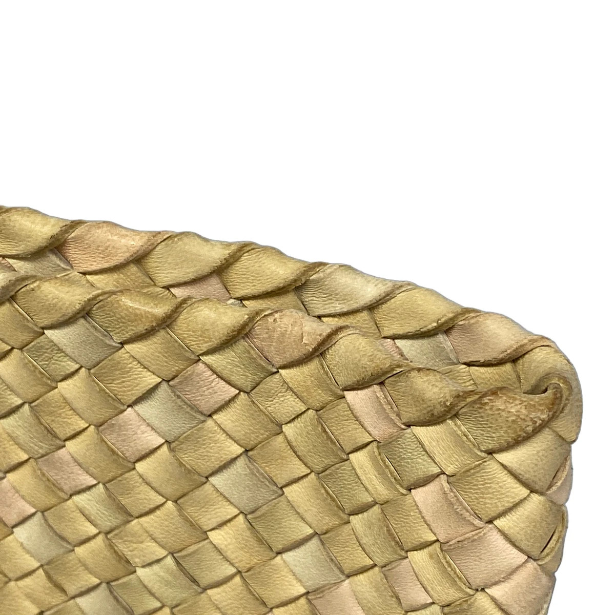 BOTTEGA VENETA Intrecciato Caba GM Cream Beige Leather Tote Bag