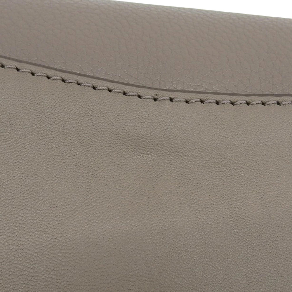TORY BURCH Chain Handle Bag 58477 Shoulder Bag Leather / Suede Gray #TYB827