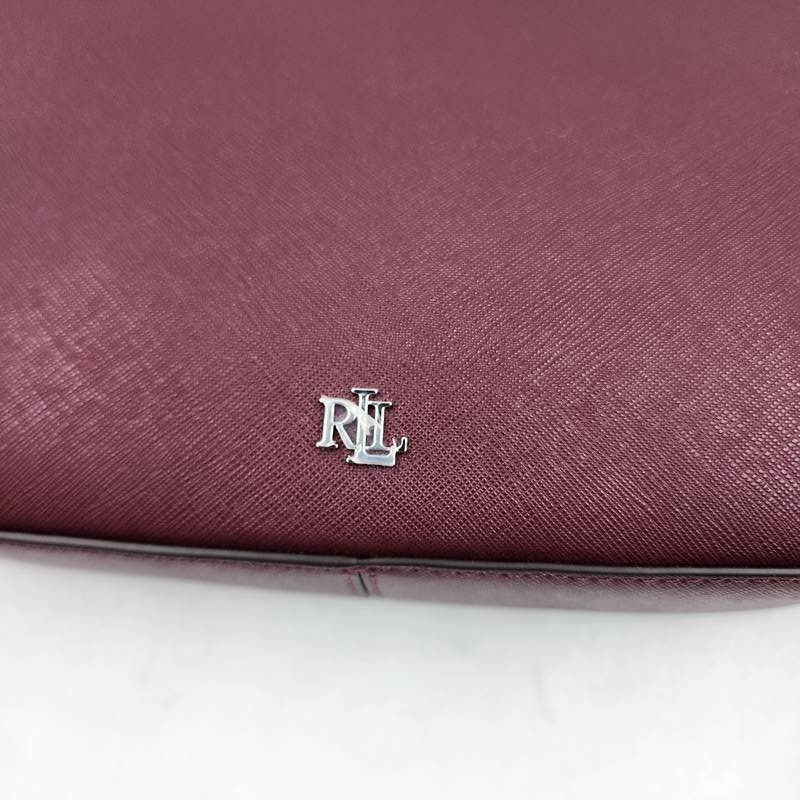 Lauren Ralph Lauren Danni Small Crosshatch Leather Slim Shoulder Bag OS Fall