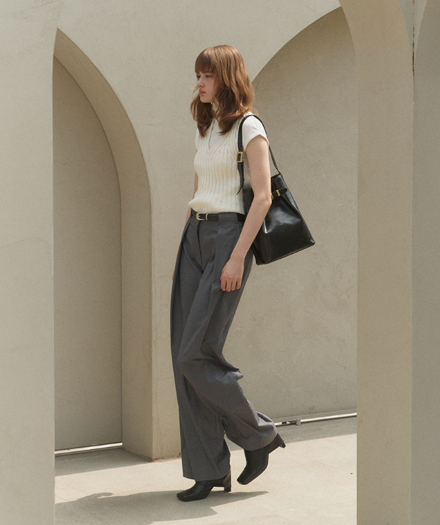 Loeuvre Large Belt Bag – Black