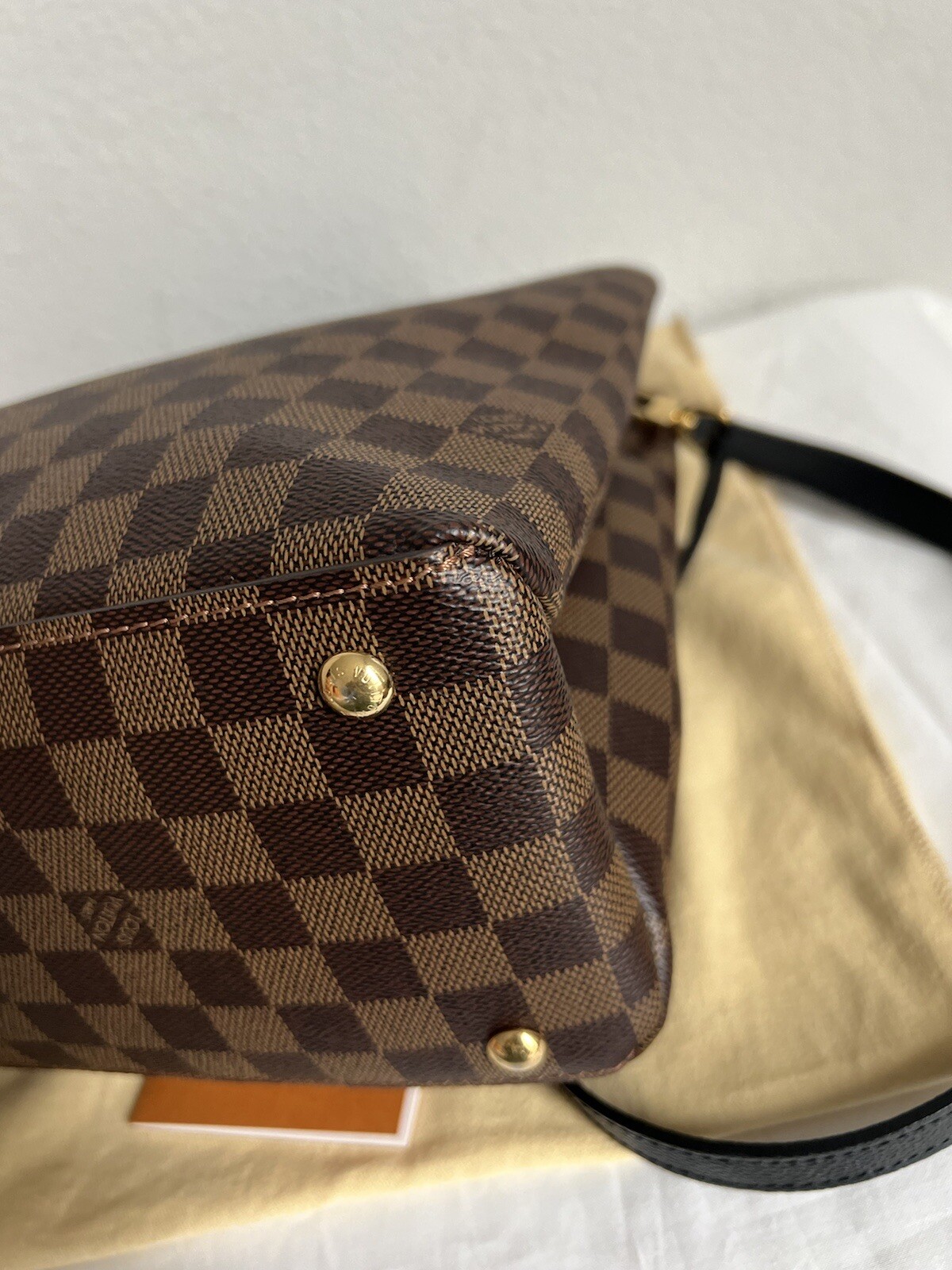Louis Vuitton Riverside Damier Ebene Black