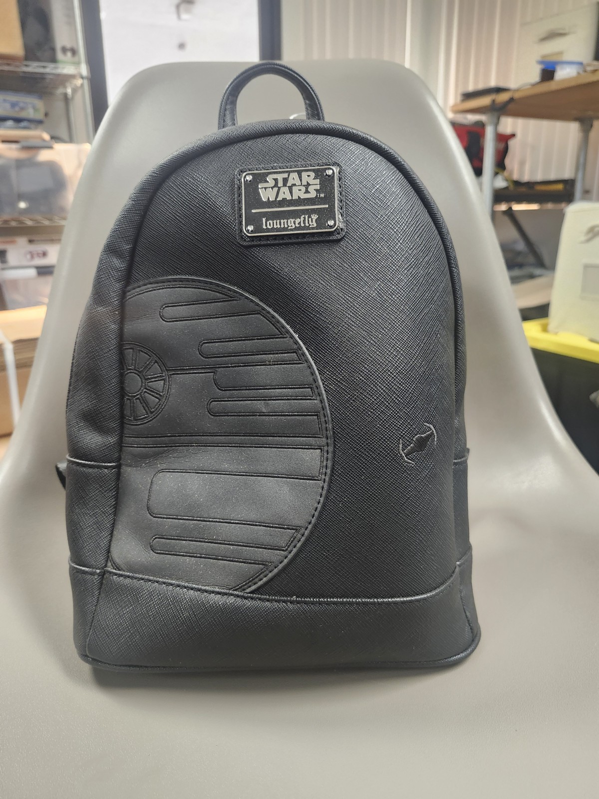 Loungefly Star Wars Death Star Mini Black Backpack – Pre-Owned