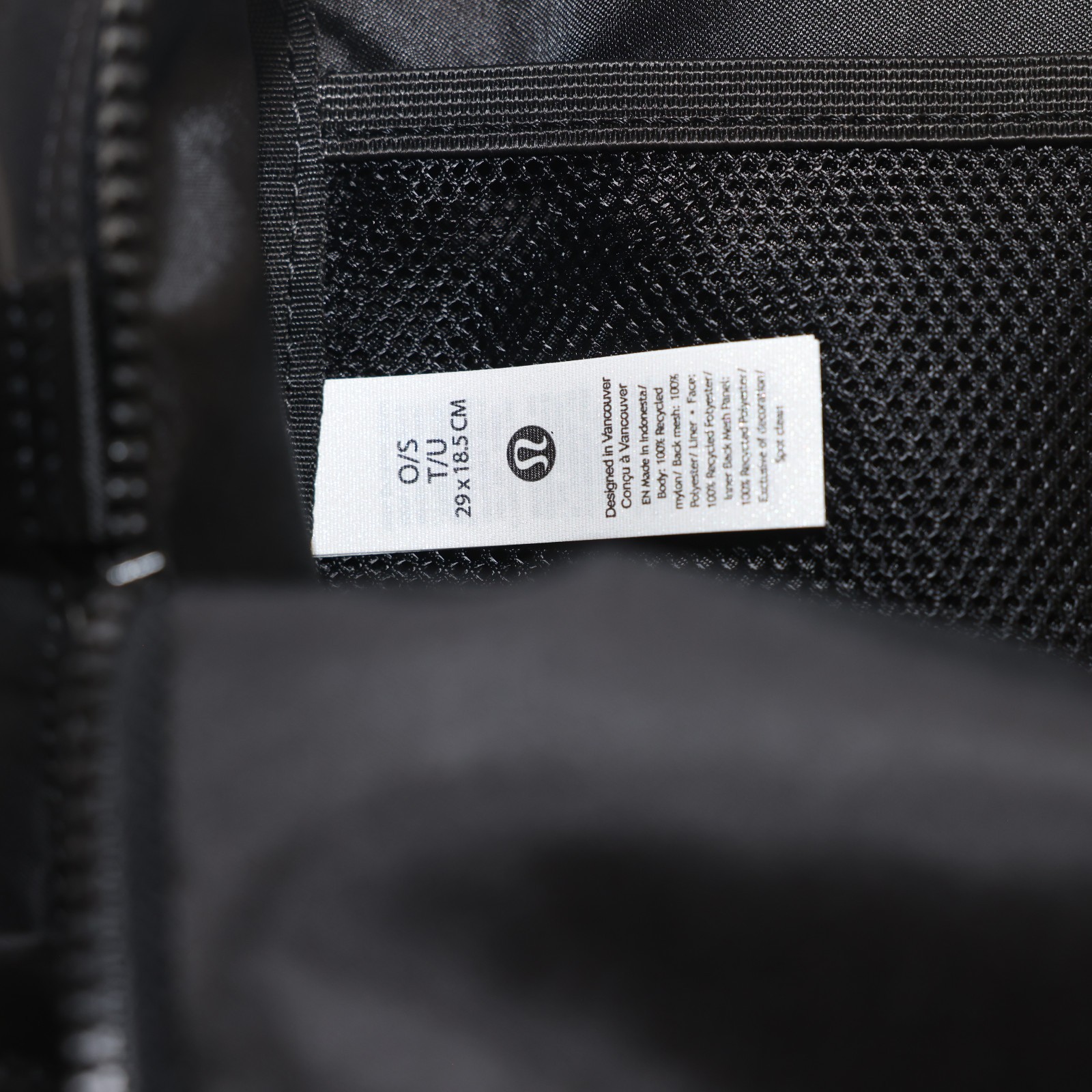Lululemon New Crew Backpack Black 22L Gallagher LLP Logo Work EDC Bag