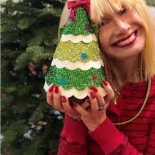 Betsey Johnson Kirsch Christmas Tree Crossbody Purse NWT