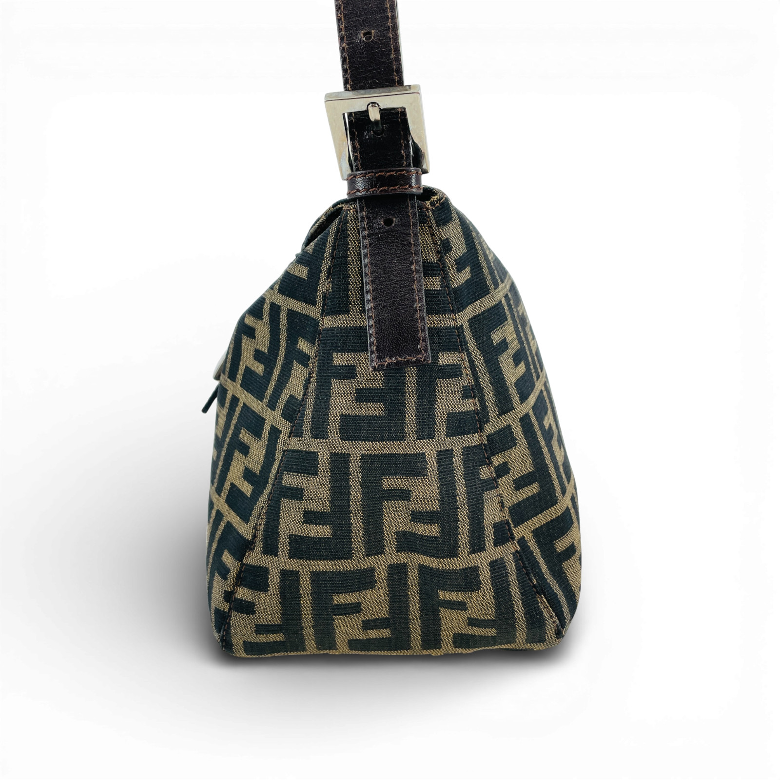 FENDI Zucca Canvas Mama Ladies One Shoulder
