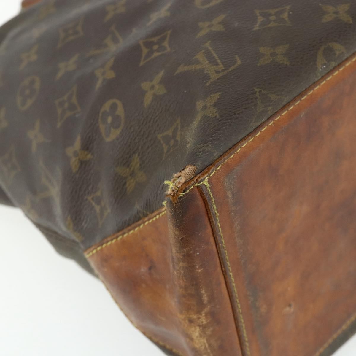 LOUIS VUITTON Monogram Cabas Mezzo Tote Bag M51151 LV Auth bs34720