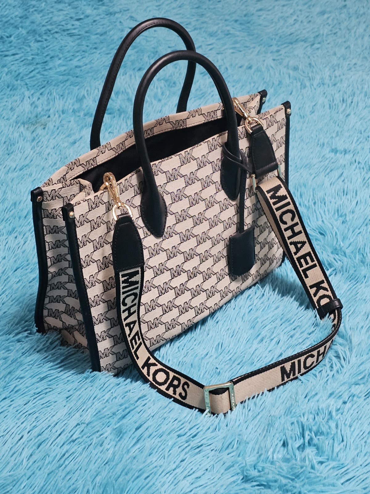 Bag MK MIRELLA 35S2G7ZT6J Black Multi MD EV TOTE! Absolutely new!