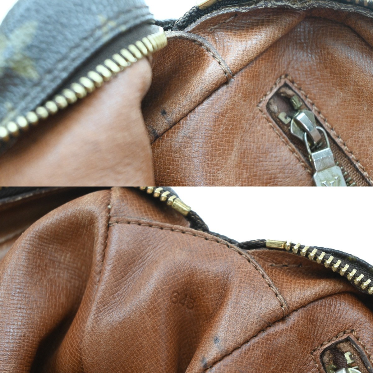 LOUIS VUITTON Trocadero 24 Shoulder Bag Monogram Leather Brown M51276 61SA199