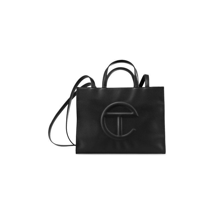 Telfar Medium Black Shopping Bag New With Tags Sealed Authentic NWT