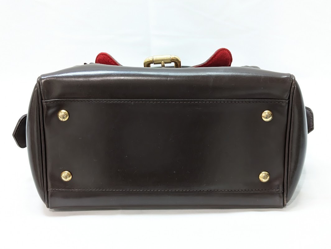 LOUIS VUITTON Damier Ebene Knightsbridge Hand Bag N51201 VI1016 Authentic LV